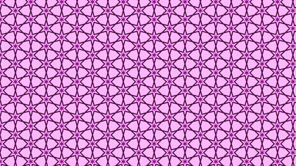 Star Pattern in Pink