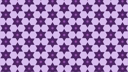 Purple Seamless Stars Pattern Image