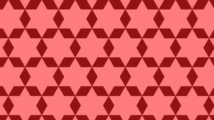 Free Download Geometric Starburst Pattern in Red and Pink