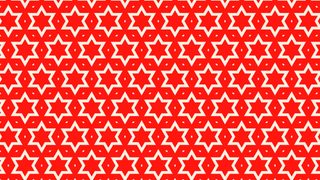 Red Star Pattern