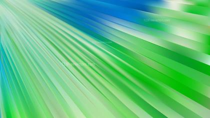 Abstract Green and Blue Lines