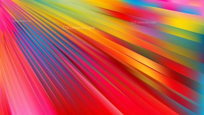 Colorful Strips Abstract