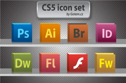 Free CS5 Icons Vector Pack
