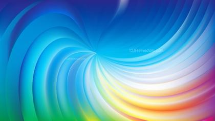 Swirling Colors Abstract