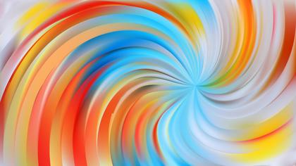 Abstract Colorful Spiral Background