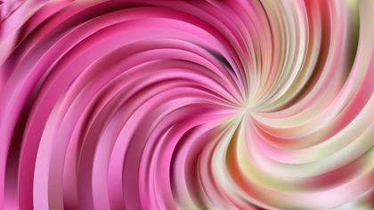 Swirling Pink Abstract