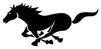 Black Horse Vector