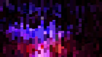Abstract Pixelated Vertical Bars