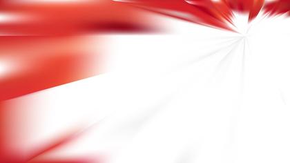 Red and White Abstract