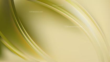 Abstract Green Wavy Background Vector Graphic