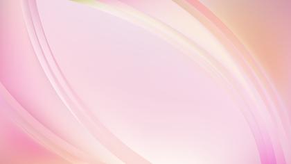 Glowing Light Pink Wave Background Vector
