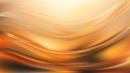 Orange Flow Abstract