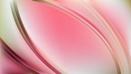 Abstract Pink Wave Background Template