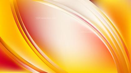 Abstract Red and Yellow Curve Background Image