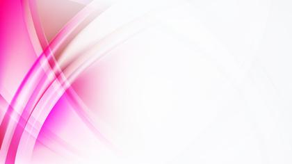 Abstract Pink Curves