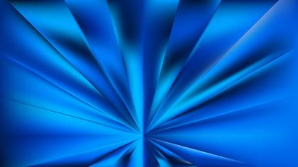 Abstract Blue Radial Stripes Background Vector Illustration