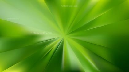 Green Burst Abstract