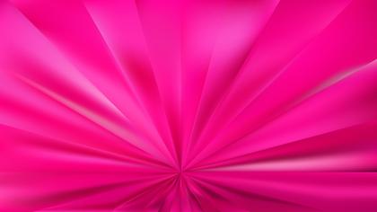 Hot Pink Rays Background Vector Art
