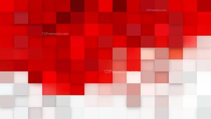 Red and White Square Pattern