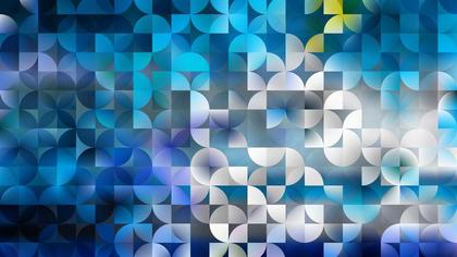 Free Download Blue Abstract Quarter Circles Background
