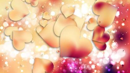 Beige and Red Valentines Background
