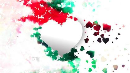 Colorful Valentines Day Background Design
