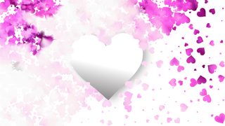 Light Purple Love Background