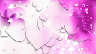 Light Purple Heart Wallpaper Background Vector Art