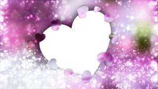 Light Purple Valentines Background