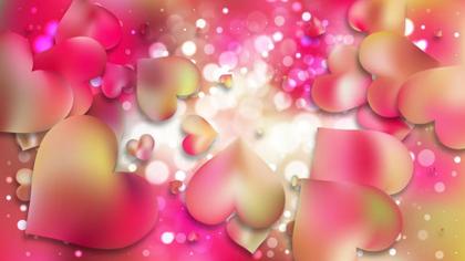 Heart Bokeh Background