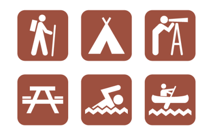 Free Vector Camping Icons