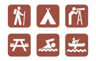 Free Vector Camping Icons
