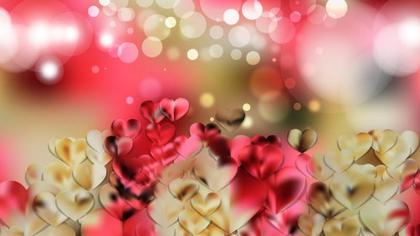 Heart Bokeh Background