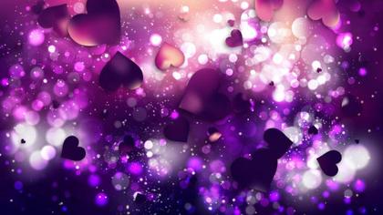 Floating Hearts Bokeh