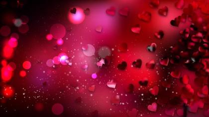 Romantic Hearts and Bokeh