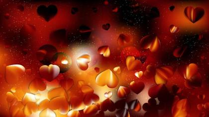 Abstract Hearts Background