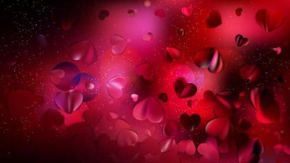 Red Heart Background