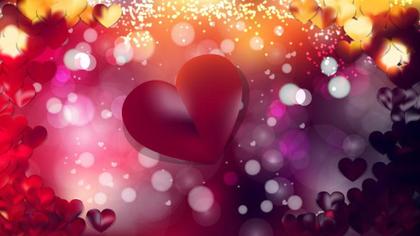 Abstract Heart Bokeh