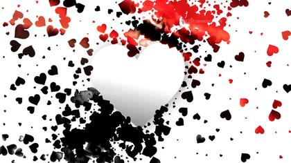Red and Black February Background