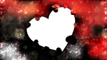 Heart-Shaped Frame with Bokeh