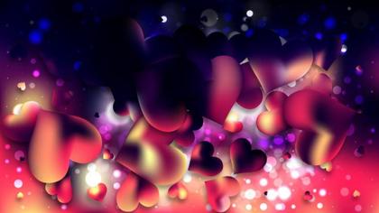 Abstract Heart Burst