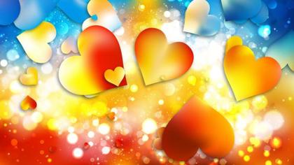 Heart Burst Abstract