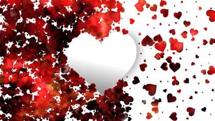 Heart Confetti with Cutout