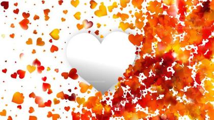 Heart Design with Falling Hearts
