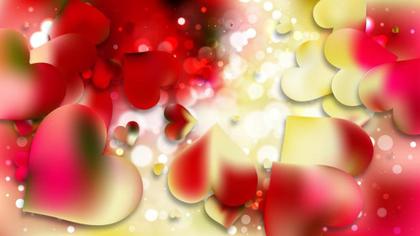Heart Bubbles Background