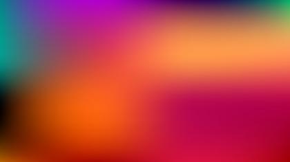 Colorful Blurred Background Vector Illustration