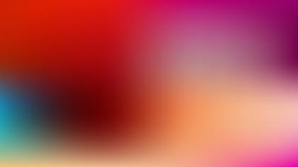 Colorful Blurry Background Vector Art