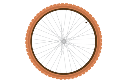 Free Vector Bike Tire
