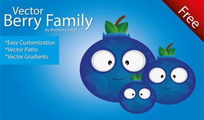Vector Berry Family
