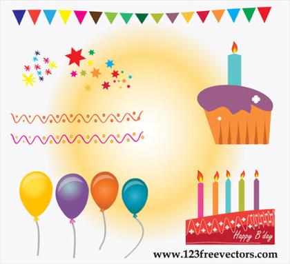 Free Birthday Cake Vector